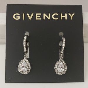 Givenchy Crystal Drop Earrings